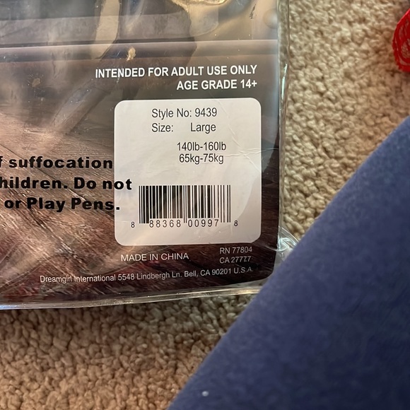 Dreamgirl Shore Thing Sailor costume size large - Picture 4 of 11